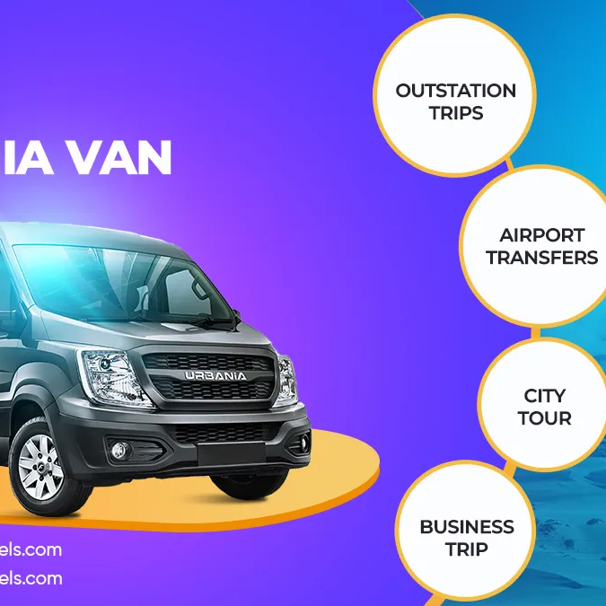 9, 12, 16 Seater Luxury Urbania Van on Rent in Delhi