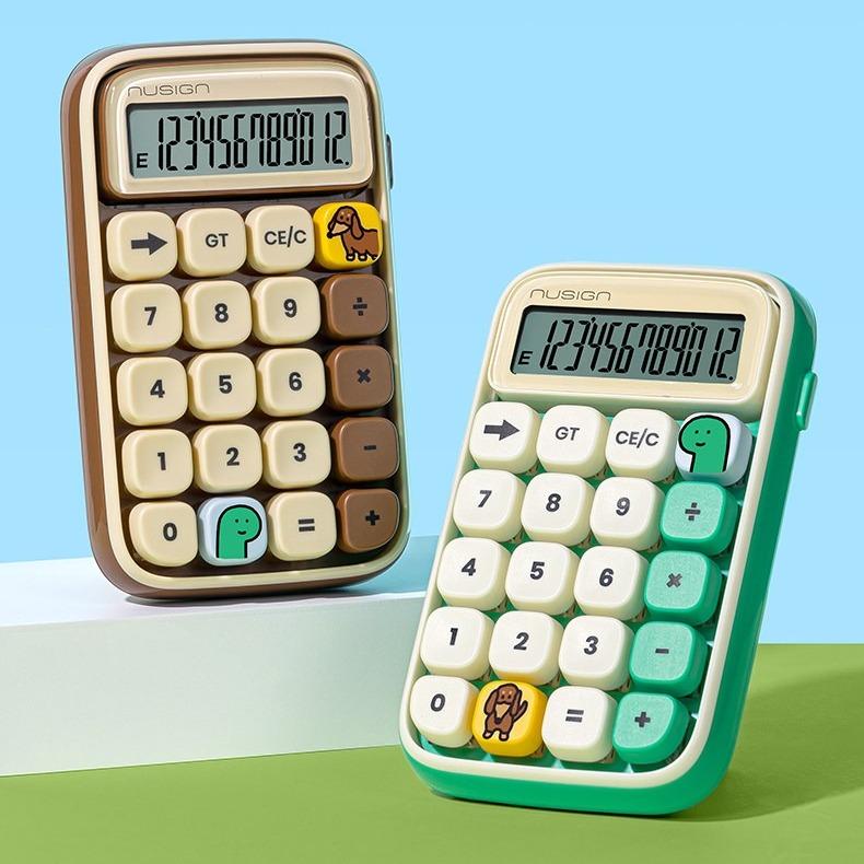 ⁺◟ 歡迎成為小Light打 ⁺◟♡² Brachio And Woody 輕音機械式按鈕計算機