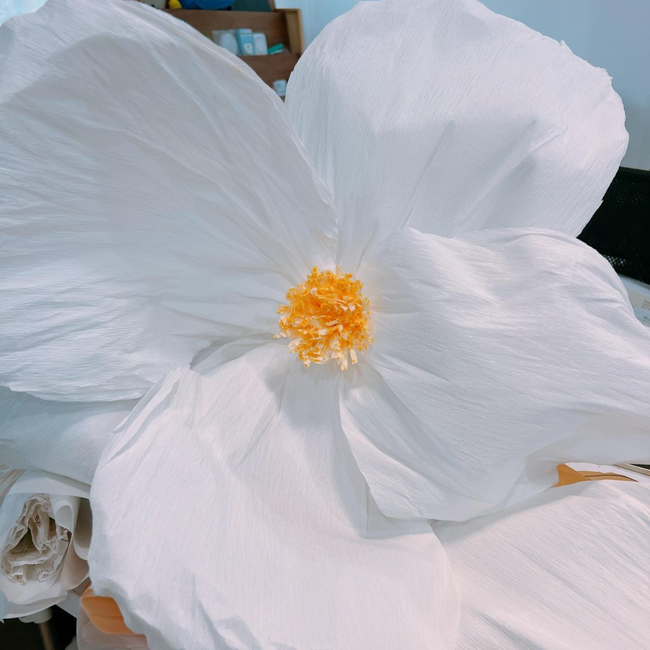 紙花租借、巨型紙花、商場布置、婚禮布置、新竹