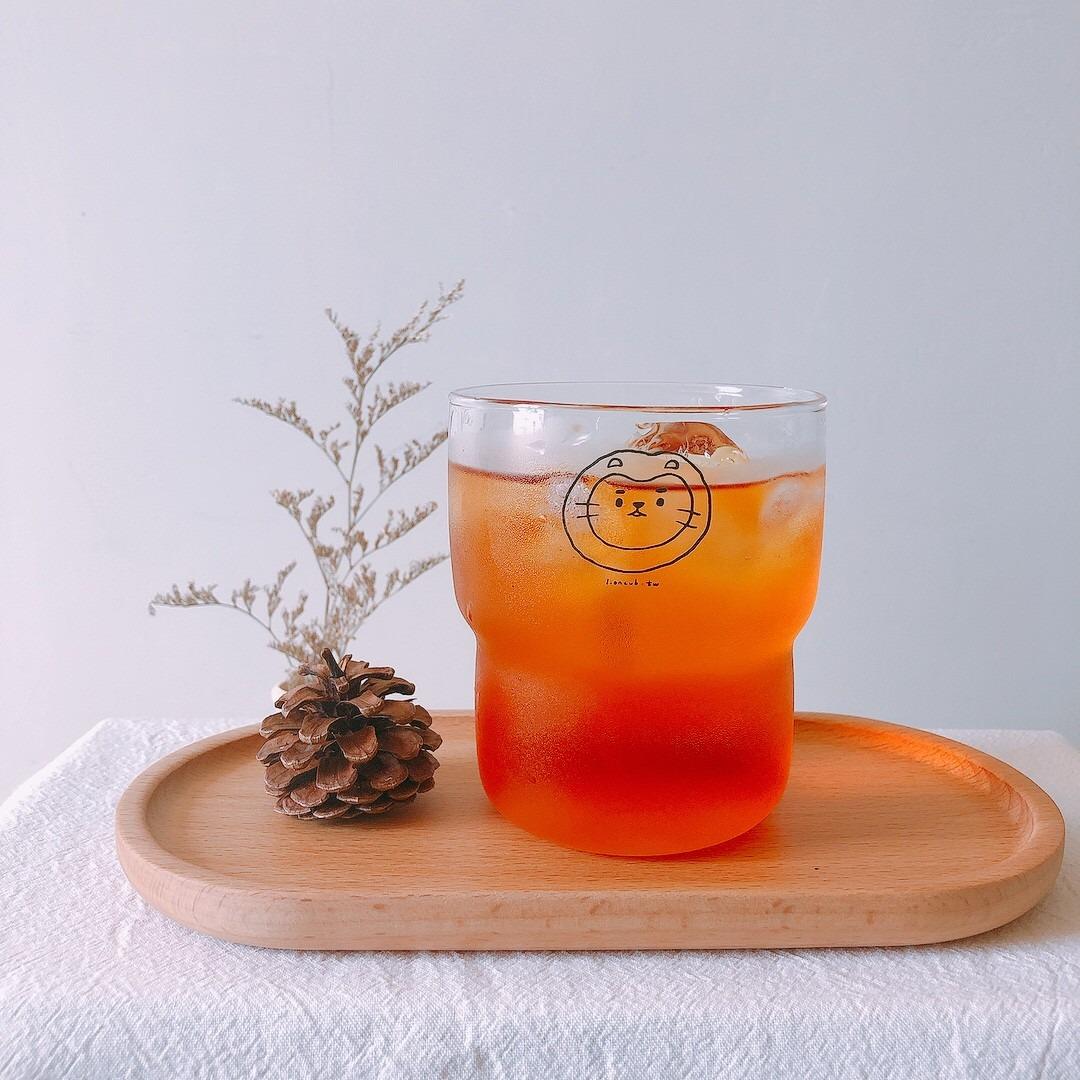 包屁獅 💫小獅胖胖玻璃杯
