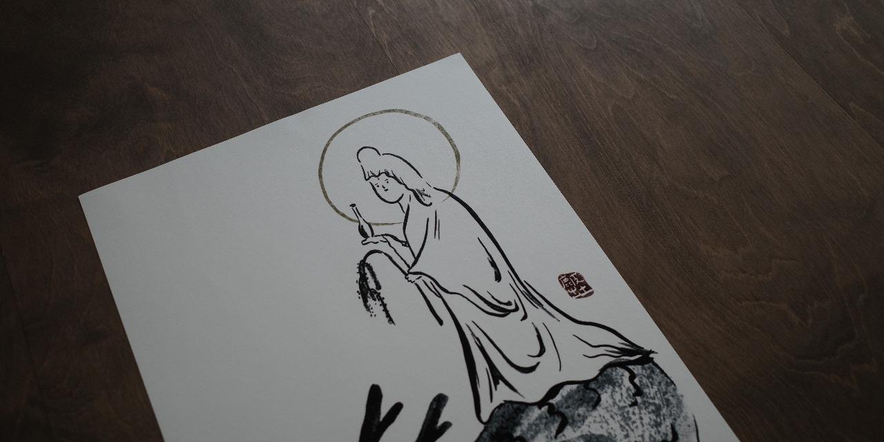 loopyclay 觀音麻纖維紙海報 | art prints