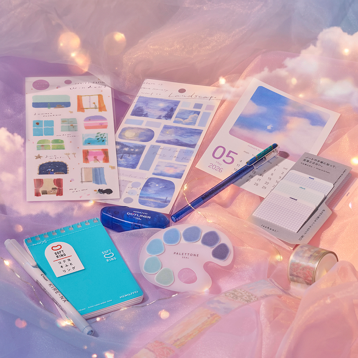 ZenPop Japan Picnic Bento Stationery Box