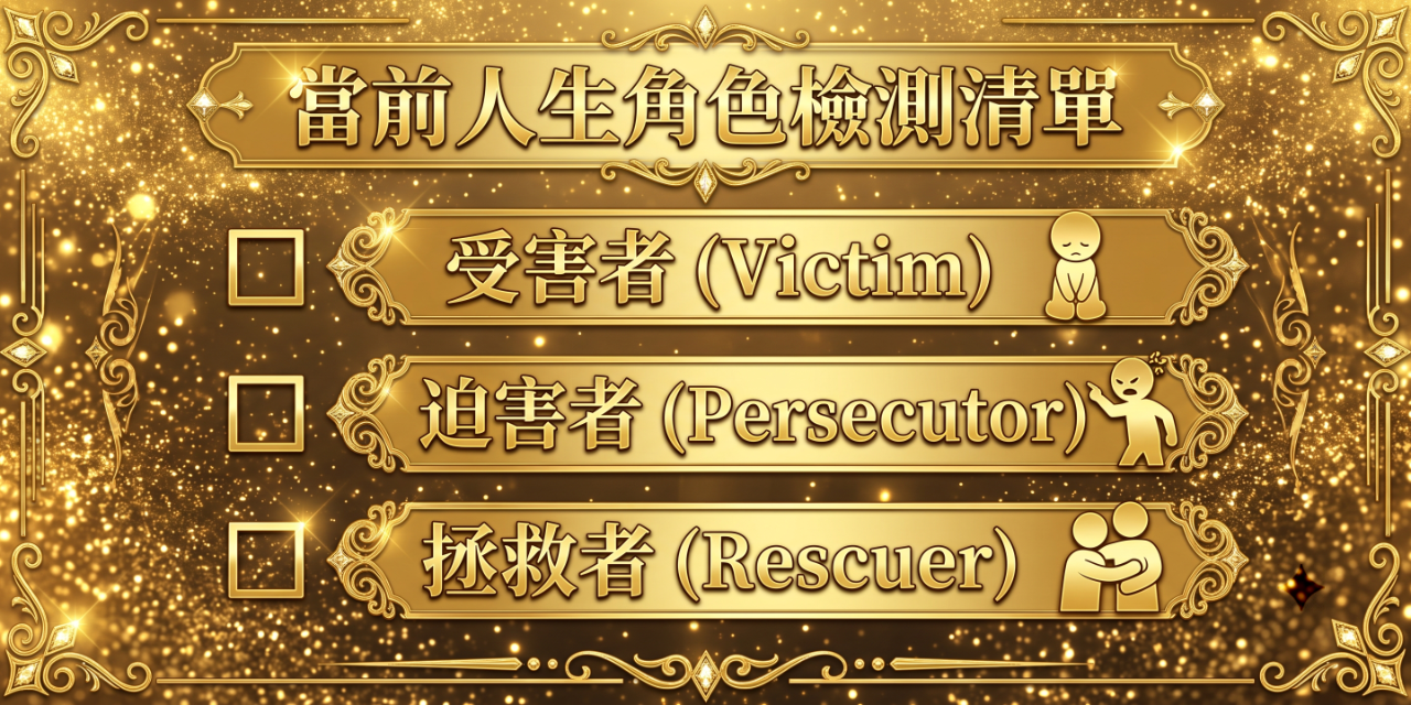 當前人生角色檢測清單