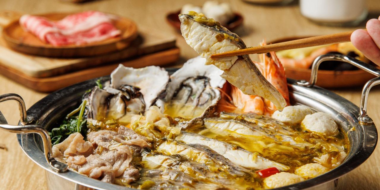 樂山酸菜魚 這個天氣，窩在家吃酸菜魚鍋剛剛好