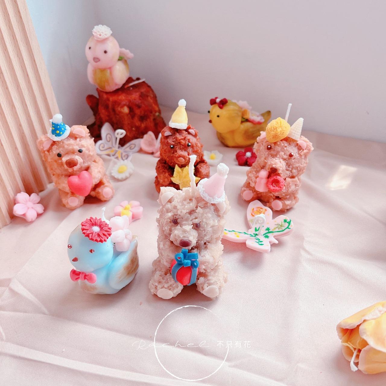 SDCA蠟燭、蠟燭捏塑、韓式蠟燭