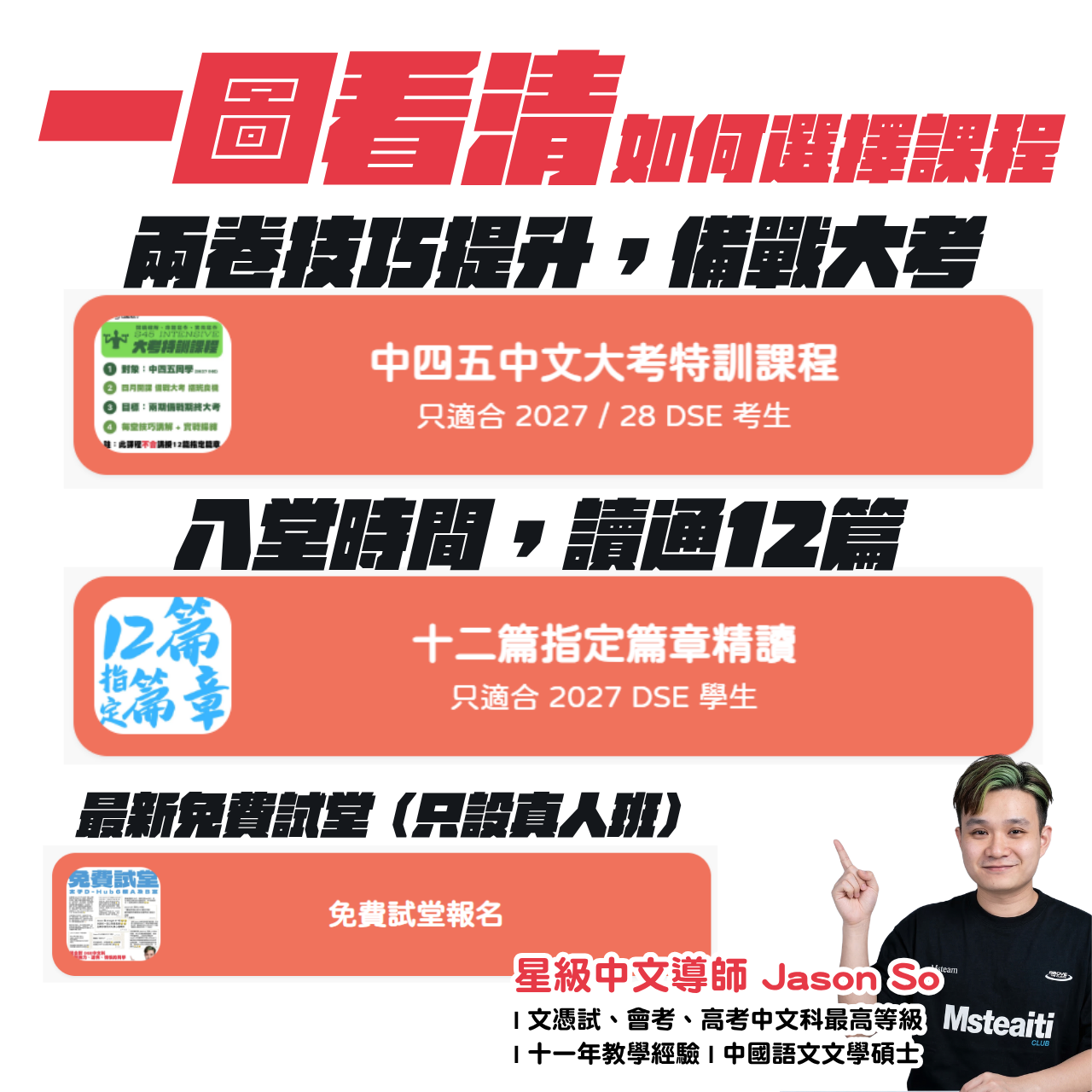 DSE 中文狂熱 | 專業中文補習