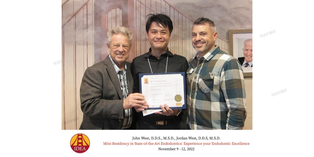 張益彰醫師 | 衛福部定牙髓病專科 醫師資歷