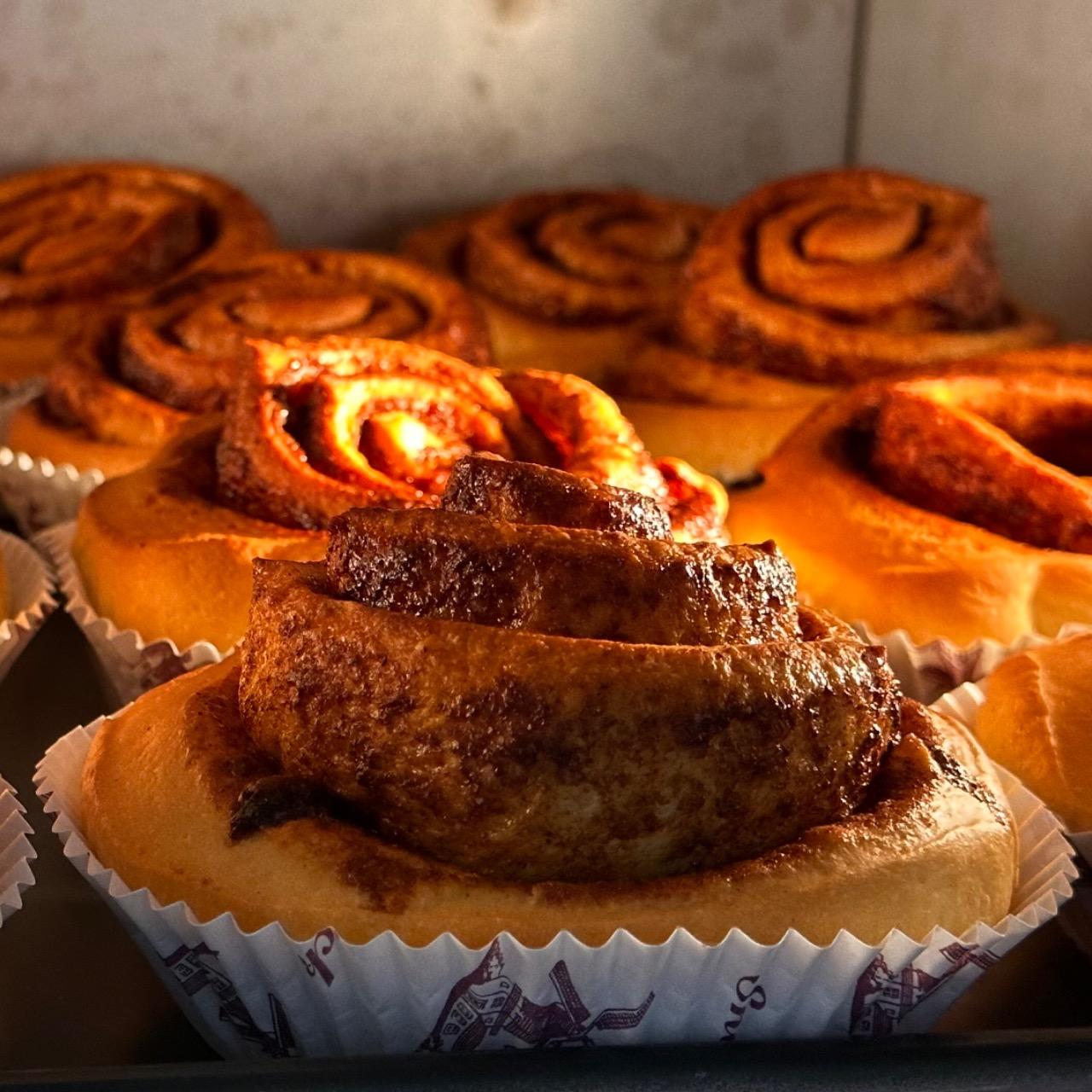郁．IKU homemade_cinnamonrolls 兩種肉桂粉的結合加上台南關山柴燒黑糖，濃郁香氣撲鼻