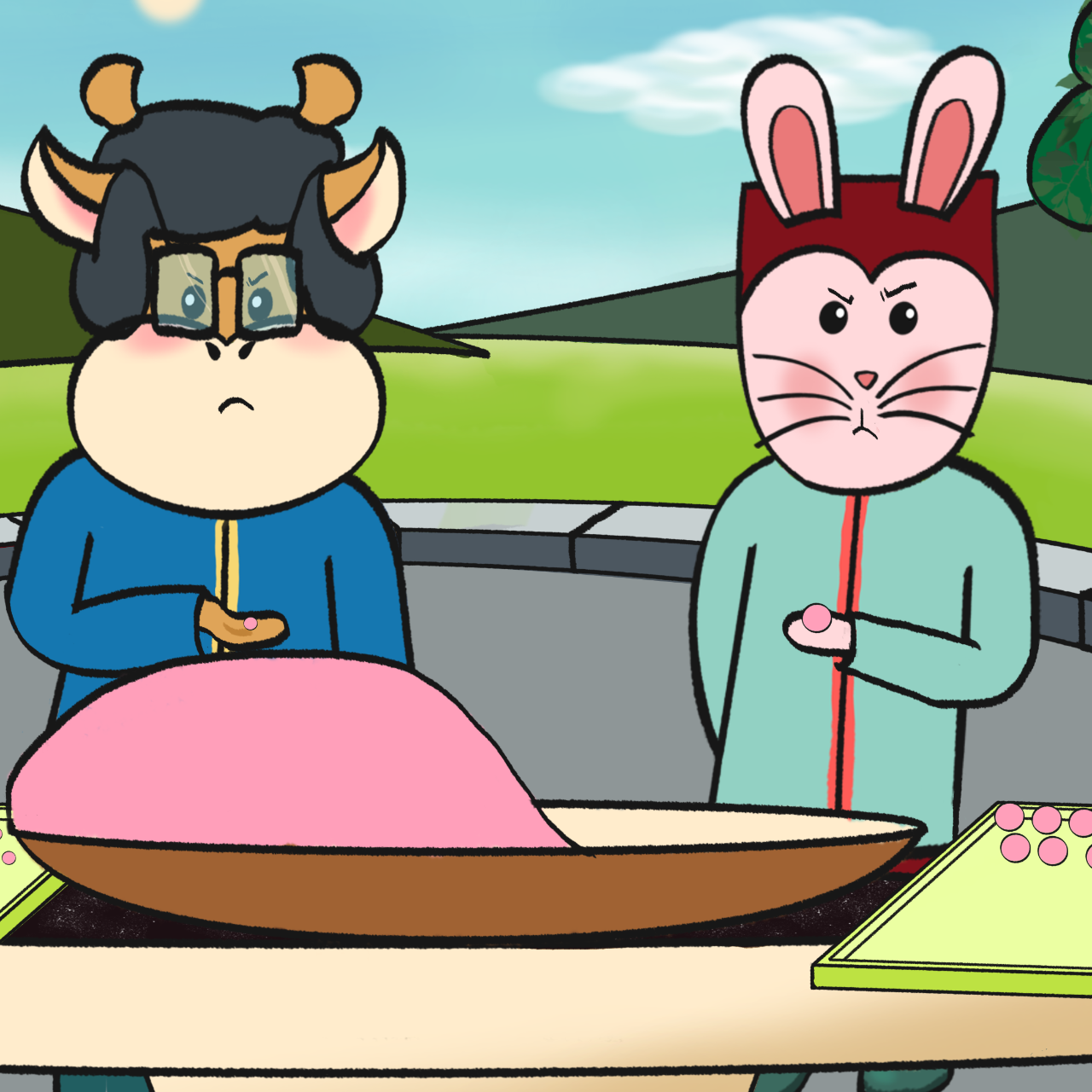 牛戇妹愛客家 🍡共下挼粄圓仔🍡 牛戇妹愛客家YouTube有出新作品哩呦。係麼儕分阿忠伯罵呢？ 湊伴共下來聽看啊！😤😤 🤩😁🎉 📝逐禮拜無定時都有✨牛戇妹週紀簿✨會在youtube有圖帶聲个摎你講客家話 在這位👉👉https://youtu.be/nDtc4NHg0NY     對牛戇妹愛客家个作品有中意，愛記得分享出去分愛學客家話个人，有想愛摎𠊎講麼个就留言分𠊎，承蒙你分𠊎越來越進步，乜分𠊎做得放勢講客家話，還做得分越來越多人來講客家話。 #牛戇妹愛客家  #牛戇妹愛客家YouTube  #牛戇妹週紀簿  #客家插畫 #客語分享 #半斤八兩  #粄圓仔 #阿忠伯 #詏嘴 #冬節