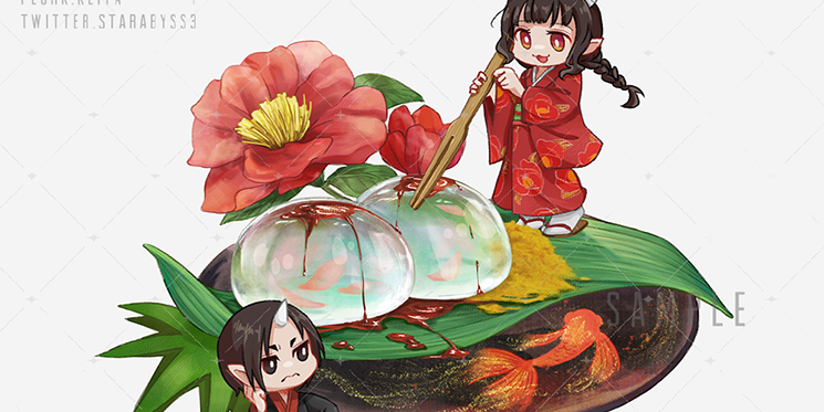 StarAbyss Q版人物和食物