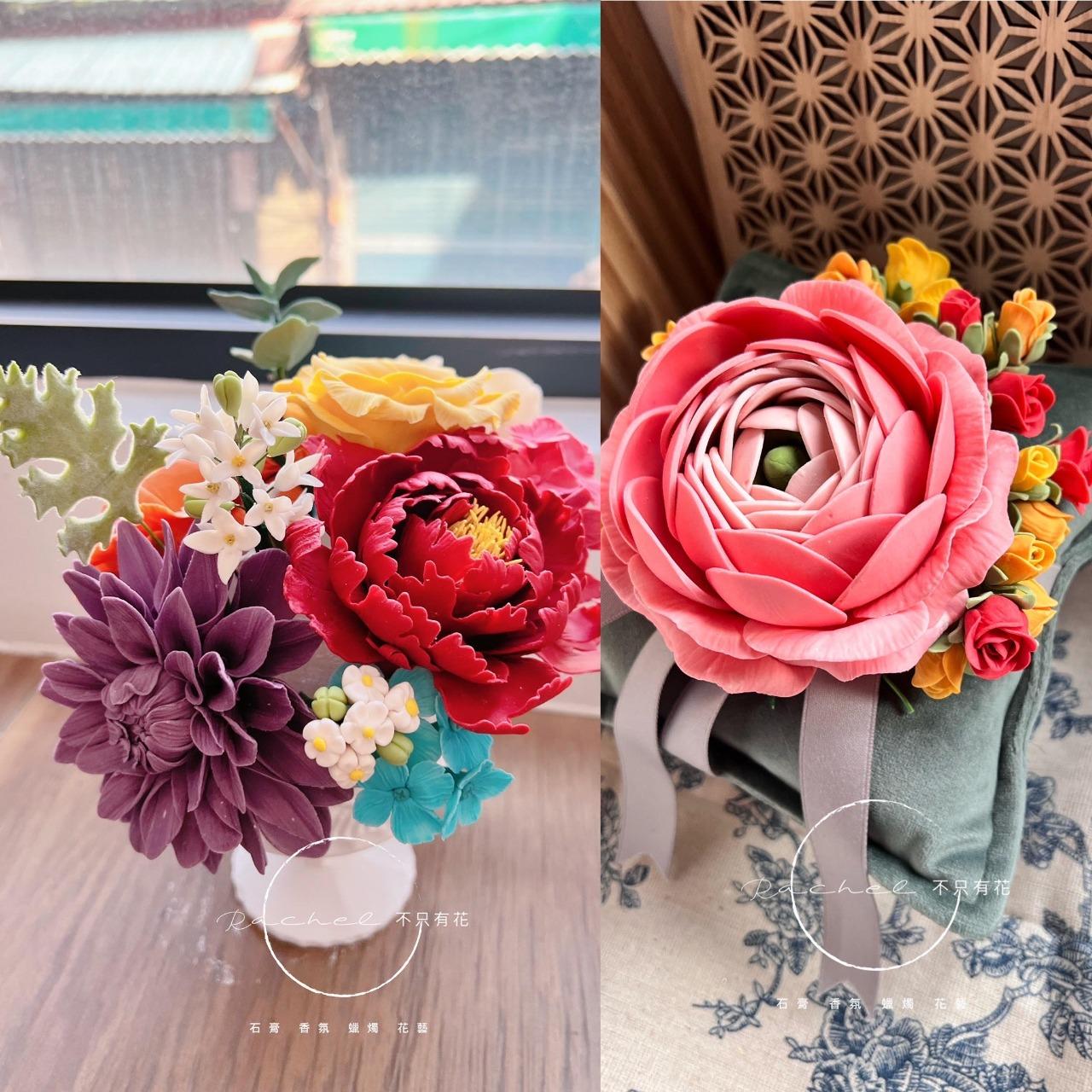 石膏花捏塑、石膏花捏塑證書班、韓國證書班、石膏