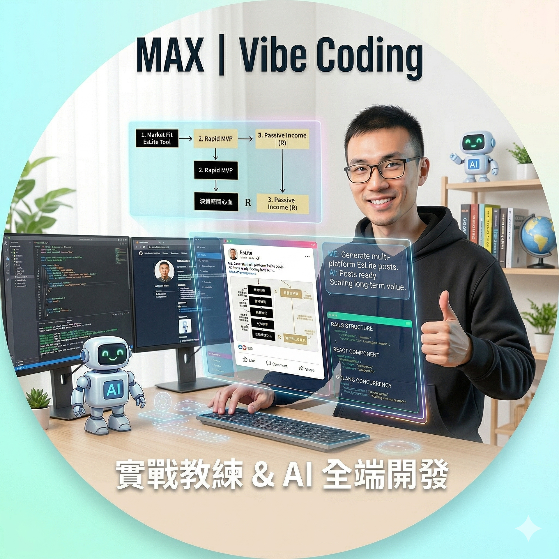 Vibe Coding 教練 - Max