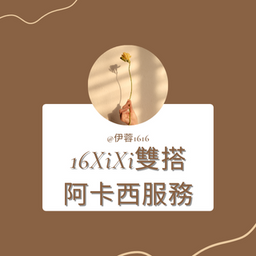 16XiXi雙搭阿卡西服務