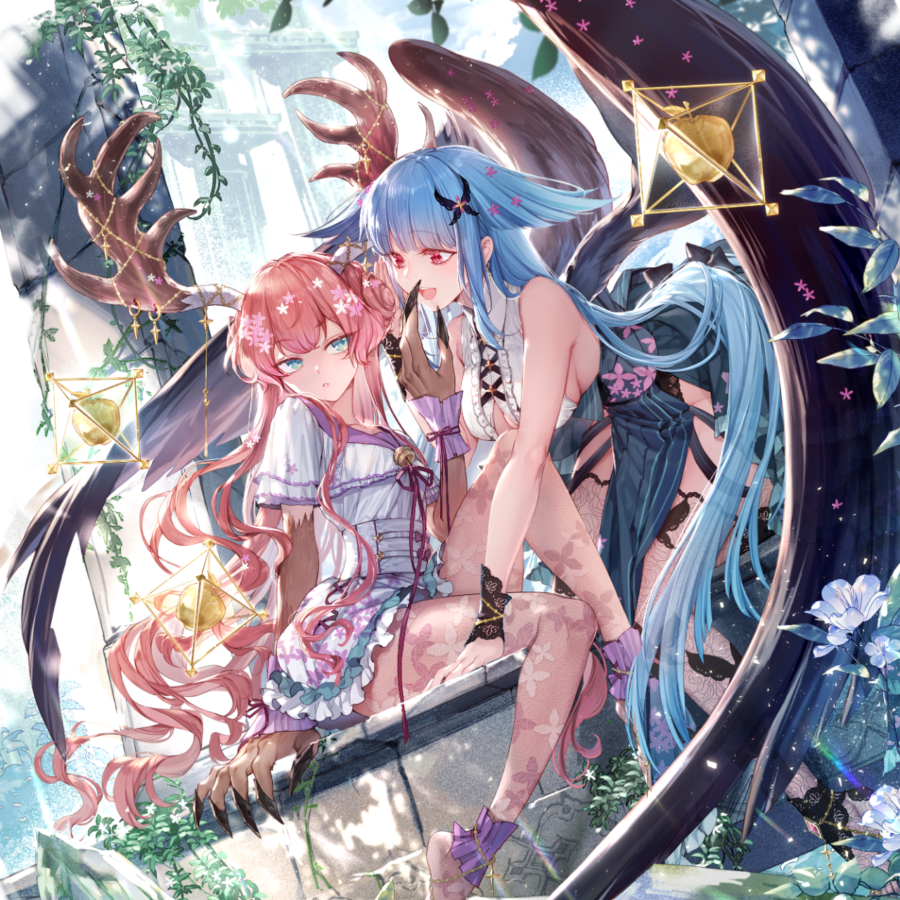 阿蟬蟬SEMI 《問答RPG 魔法使與黑貓維茲》靈魂之果的饗宴 珂珂＆莉歐