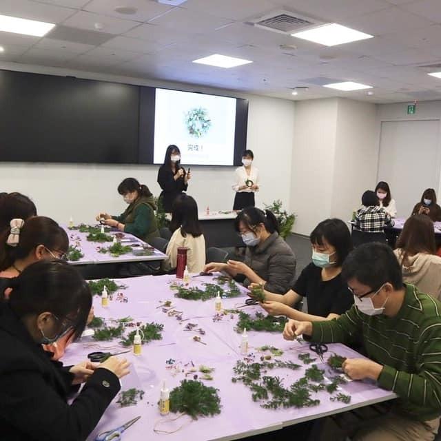 聖誕花圈企業包班