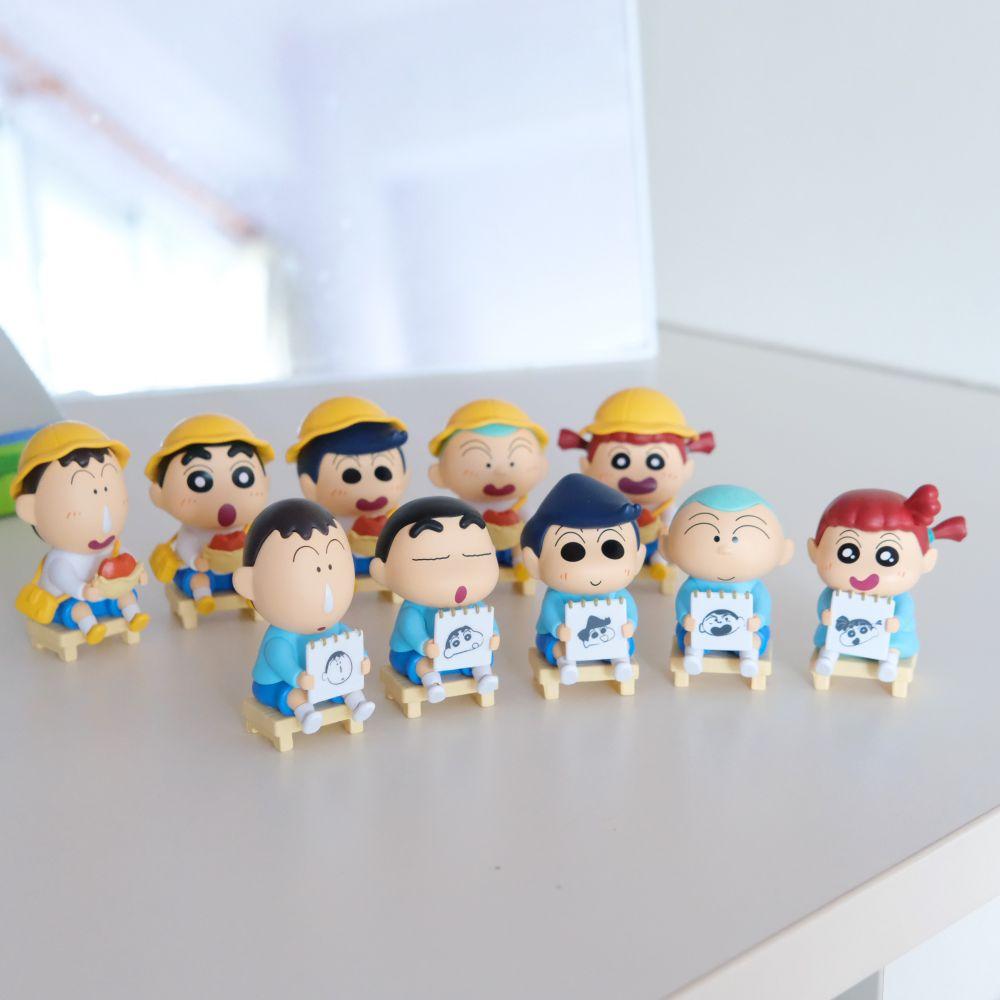 sunsetgoods 日落小物｜正版授權專賣店 《蠟筆小新》上課囉～｜向日葵班系列公仔盲盒 NT$120