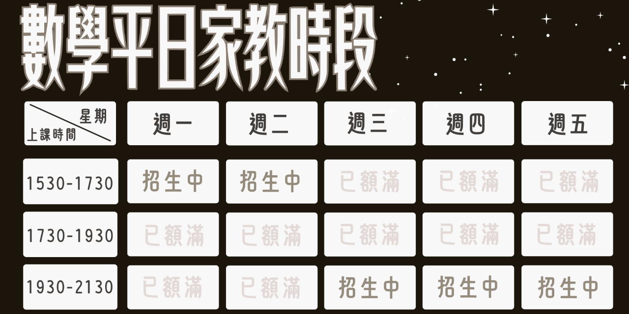 恆心補習班