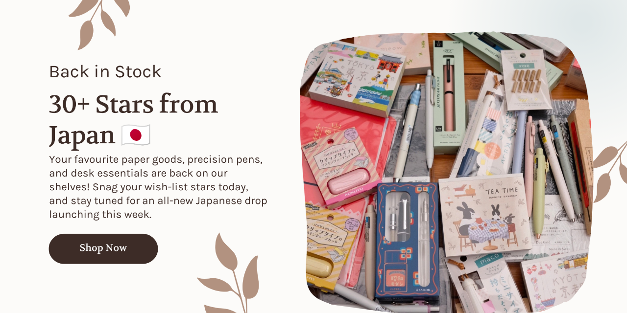 85 Rue Tranquille Japanese Stationery Restocks