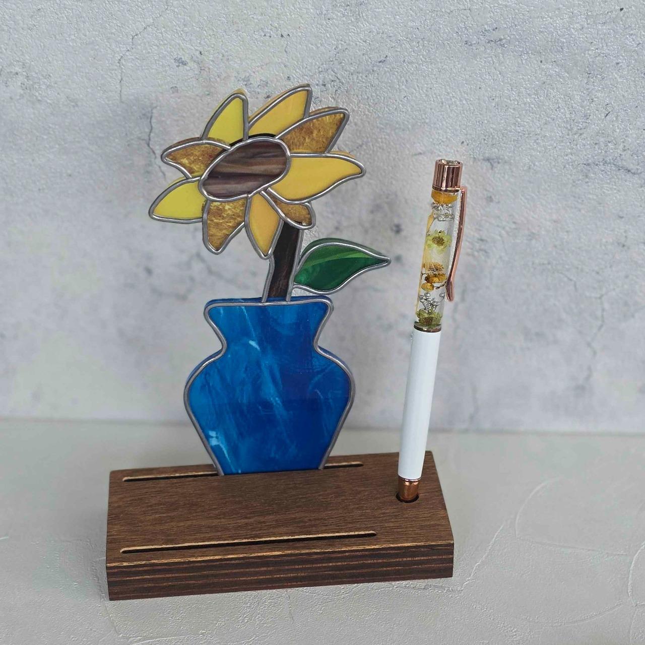 然後幸福手作 花花筆架+浮游花筆手作課程
