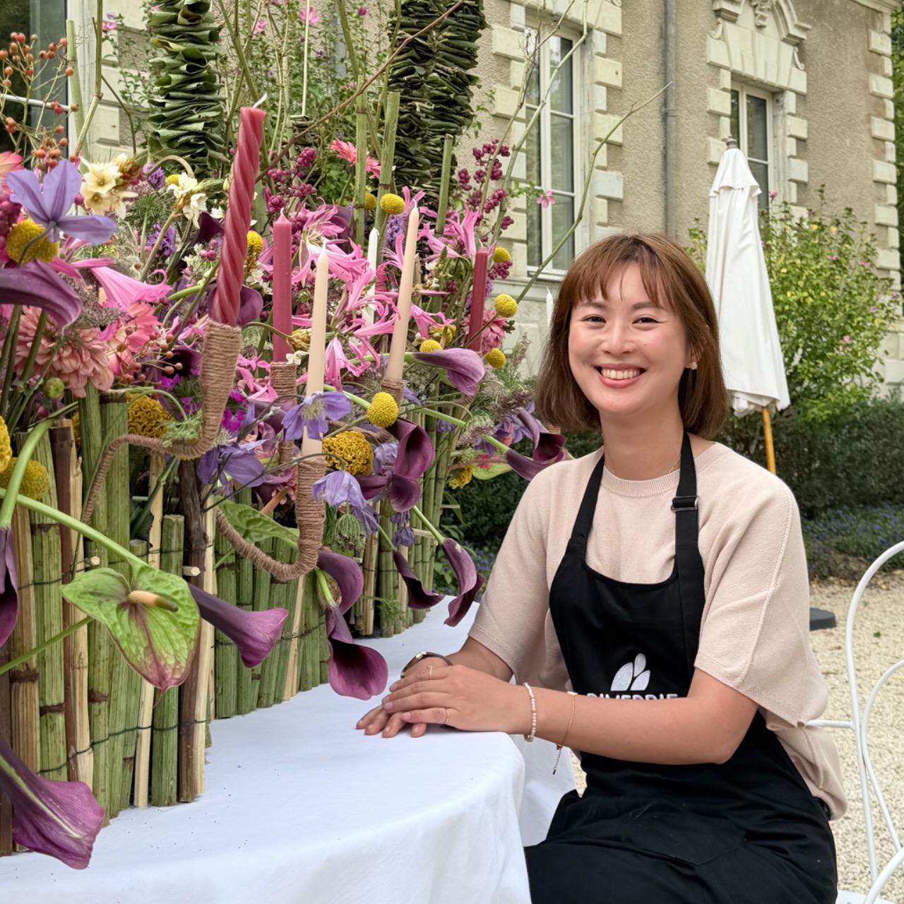 牙醫師斜槓花藝設計師-花藝講師-美國AFA-法國花藝- 荷蘭DFA- AUBE-brides-花藝證照