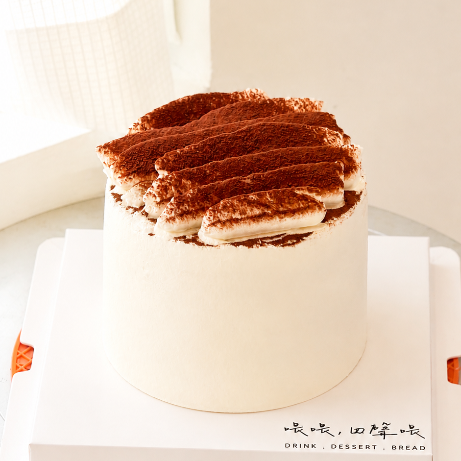 整模蛋糕 Whole Cakes Menu 咖啡口味鮮奶油、咖啡手指餅乾夾心、咖啡戚風蛋糕體｜                              4吋$520 / 6吋$980 / 8吋$1480