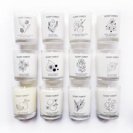 SCENT FOREST 香氛森林 香水款蠟燭-24款香味