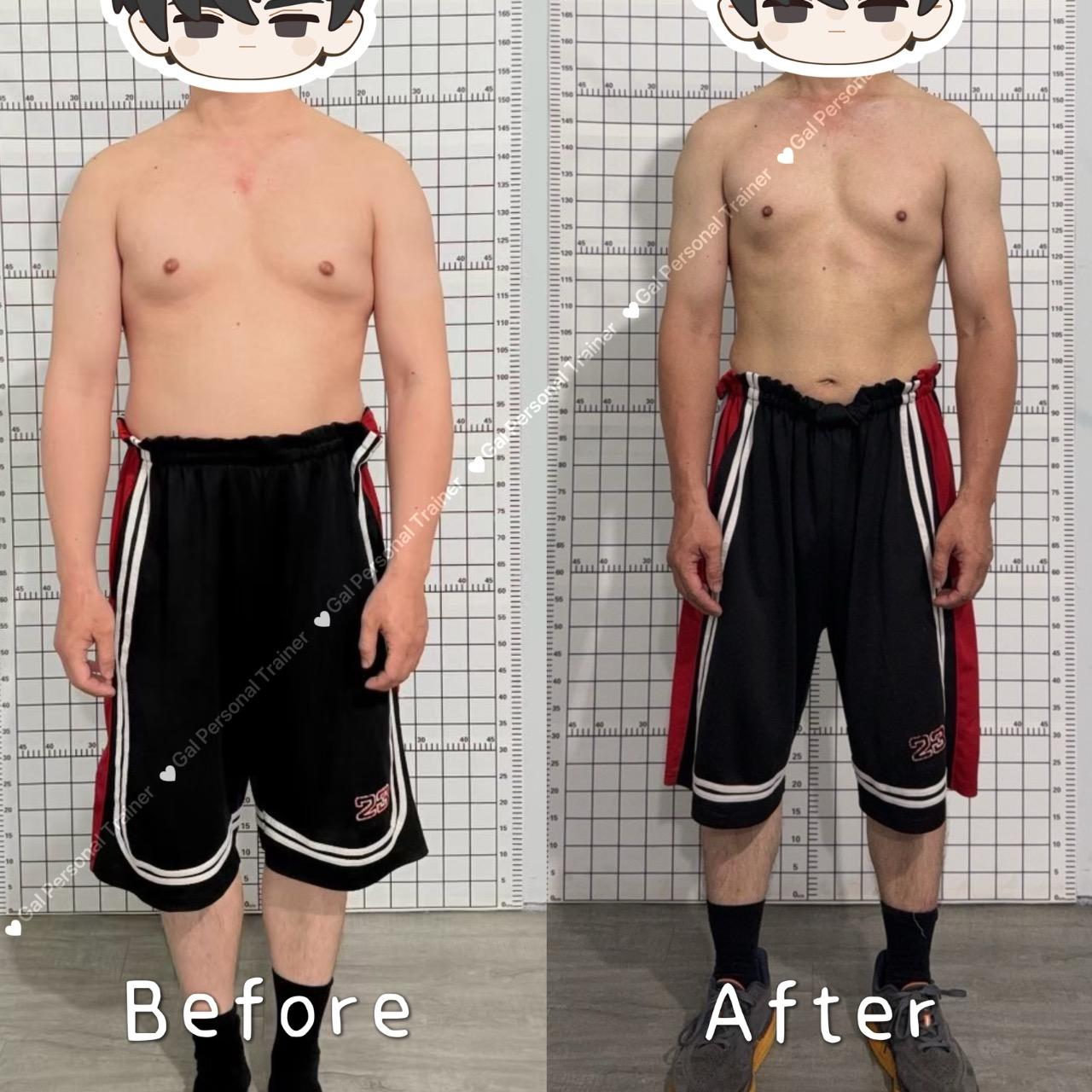 蓋兒 Gal 愛徒蛻變分享-減脂雕塑