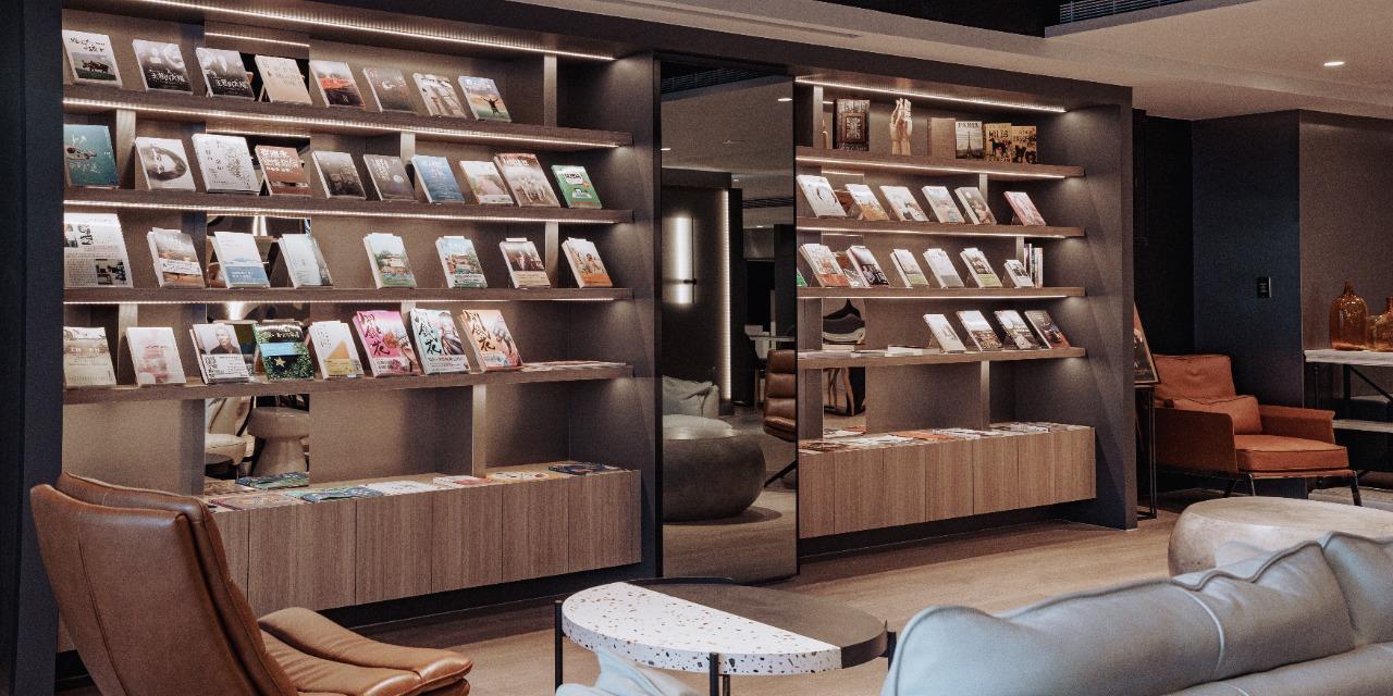 旅居文旅 HUB HOTEL｜會選書的旅館 旅居圖書館 Hub Library