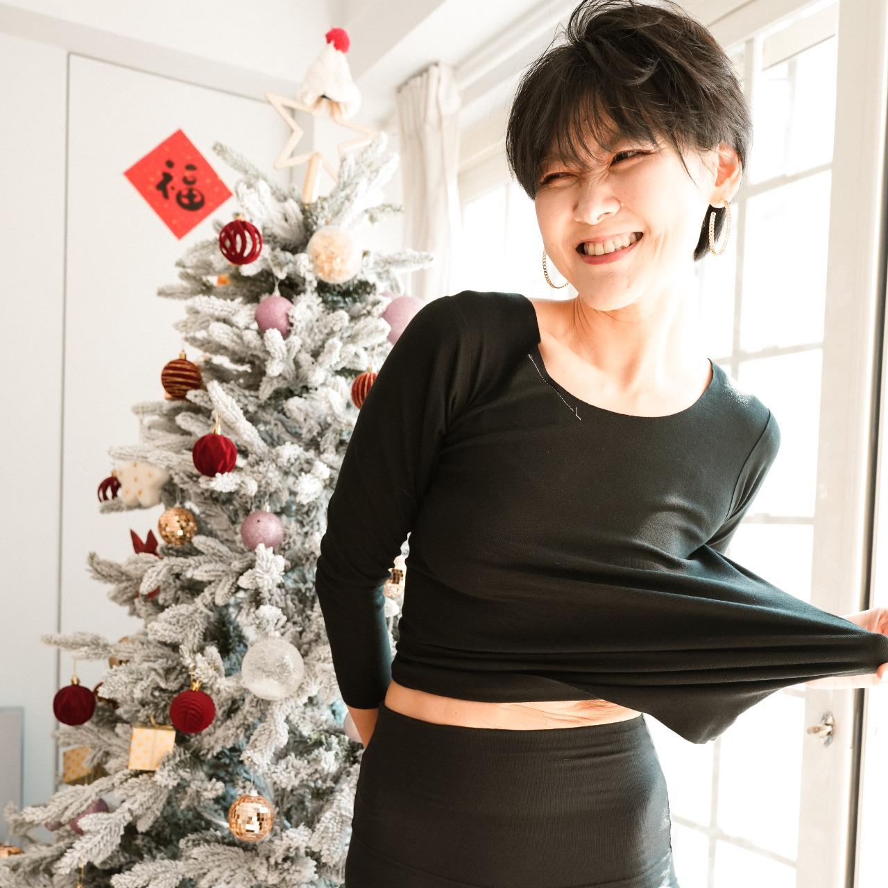 長工胎胎 Rebecca Lofan無縫保濕發熱衣