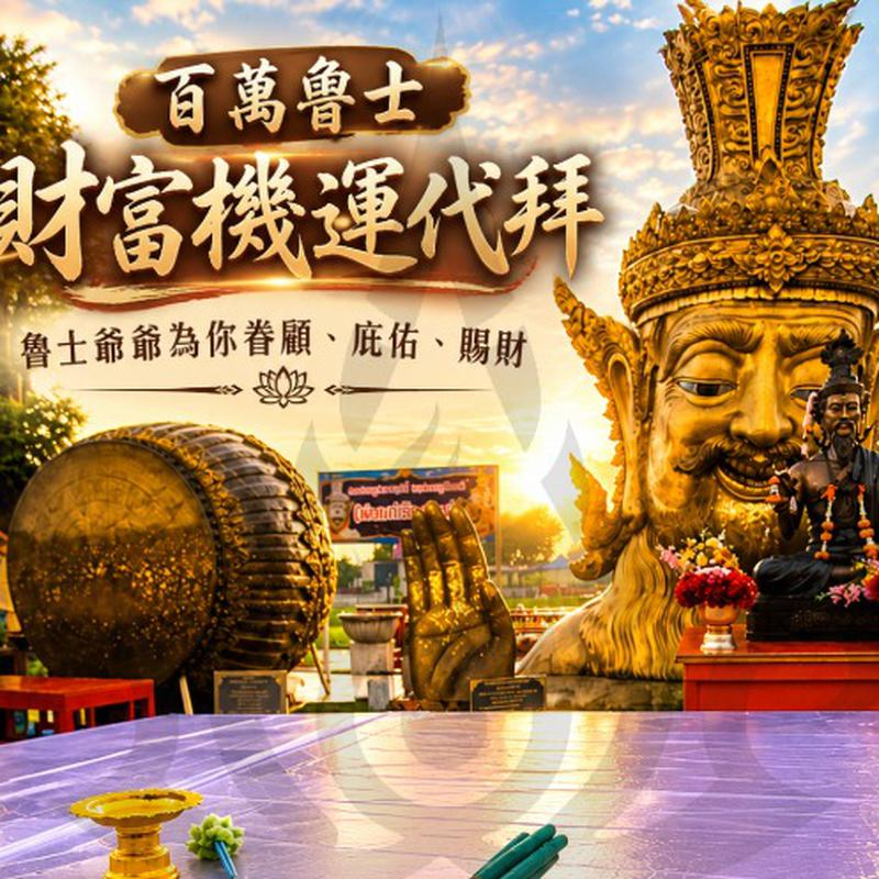 泰國聖物｜全台最美成功佛｜跑廟連線直播