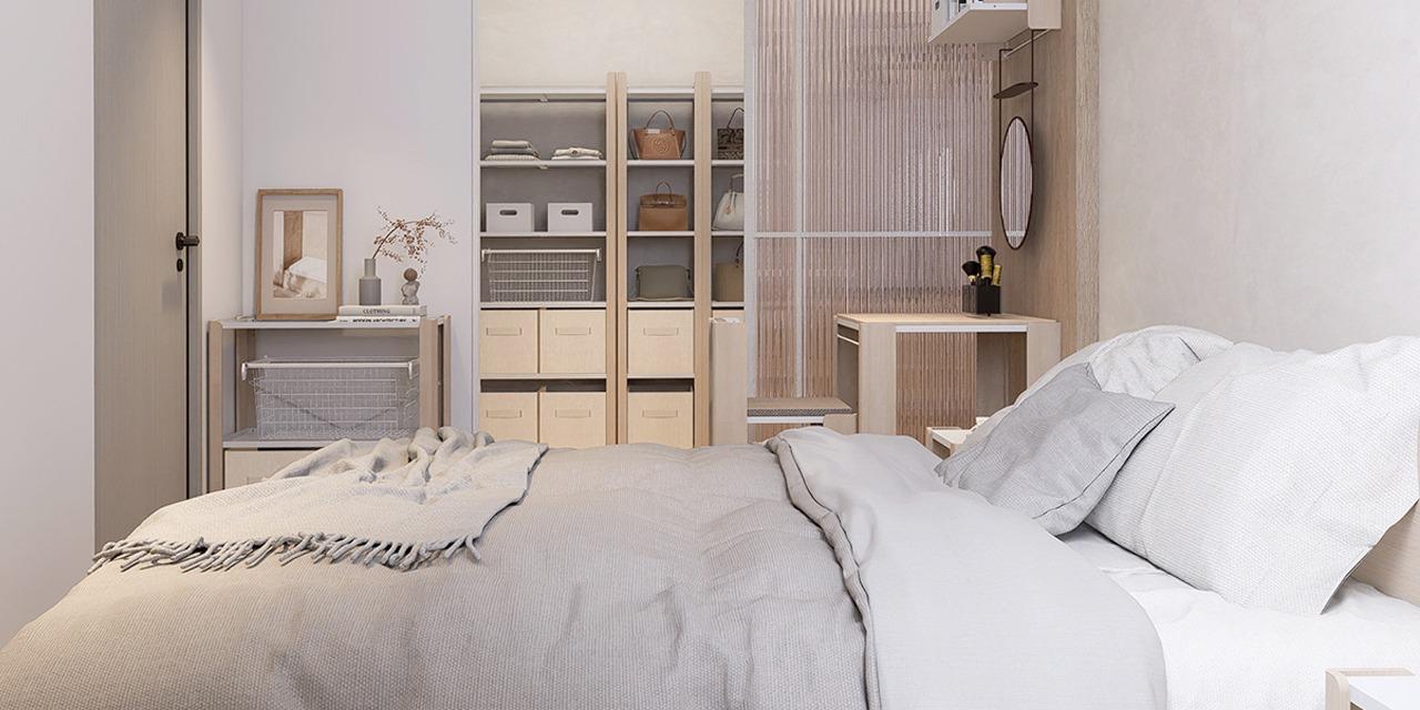 小 質 屋 臥房‧預算 4 - 8 萬  [ ...more ]