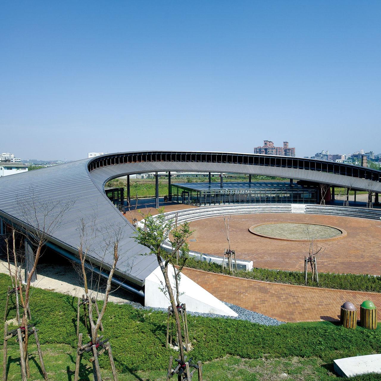 3D金屬建築．海島工程 鶯歌 陶瓷博物館 金屬 屋頂