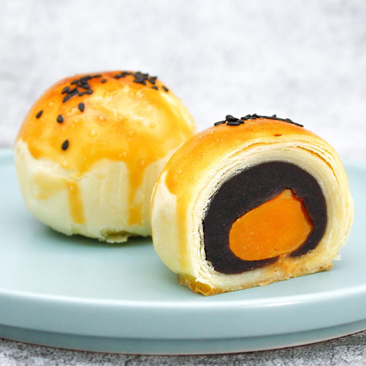 義珍。義箴 糕餅食事 蛋黃酥