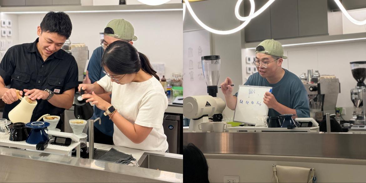 樹瓅咖啡 St. Tree Cafe 拉花課程,手沖課程,一對一, 一對二