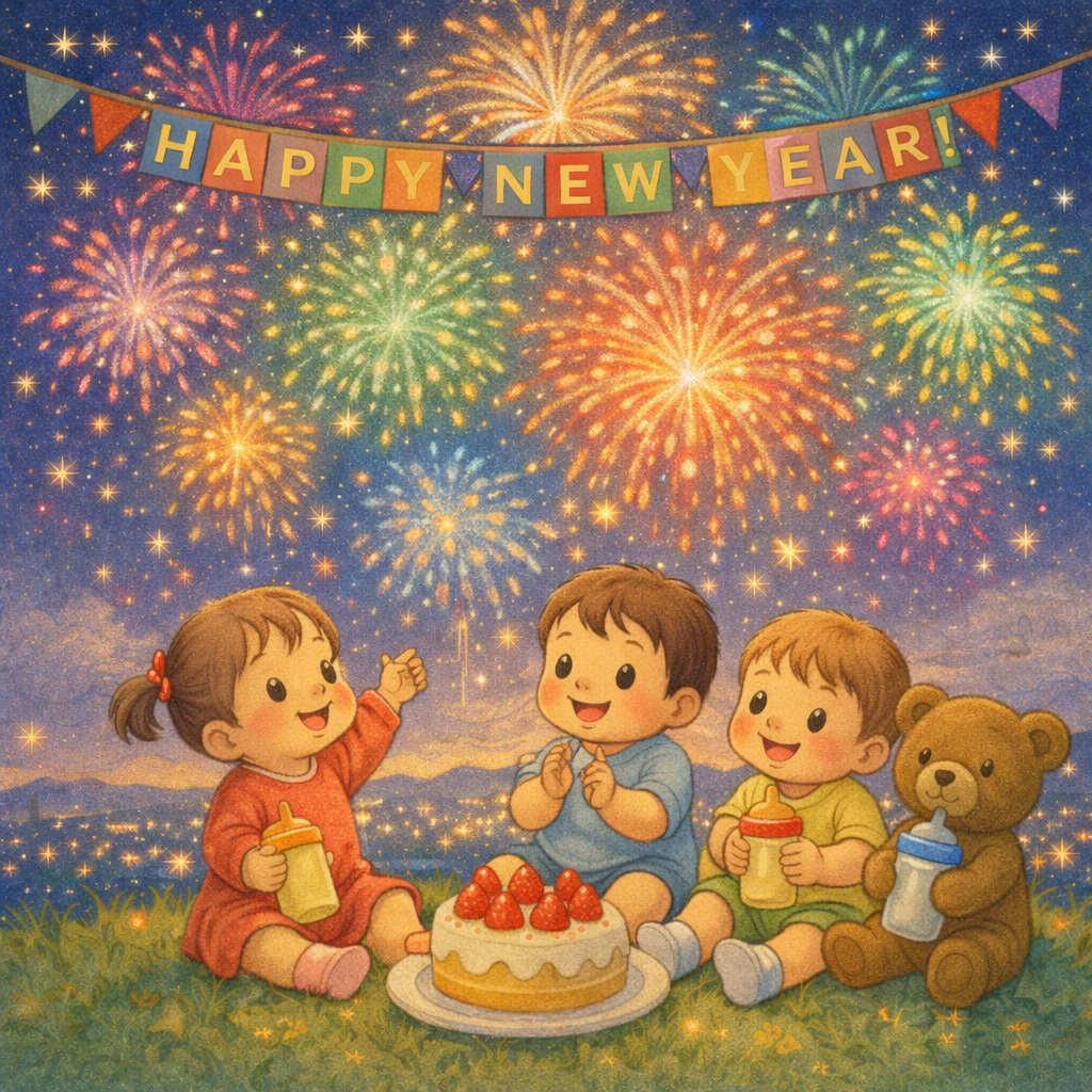 Omobaby 有我們陪你 2/8(日) 繽紛煙火迎新年