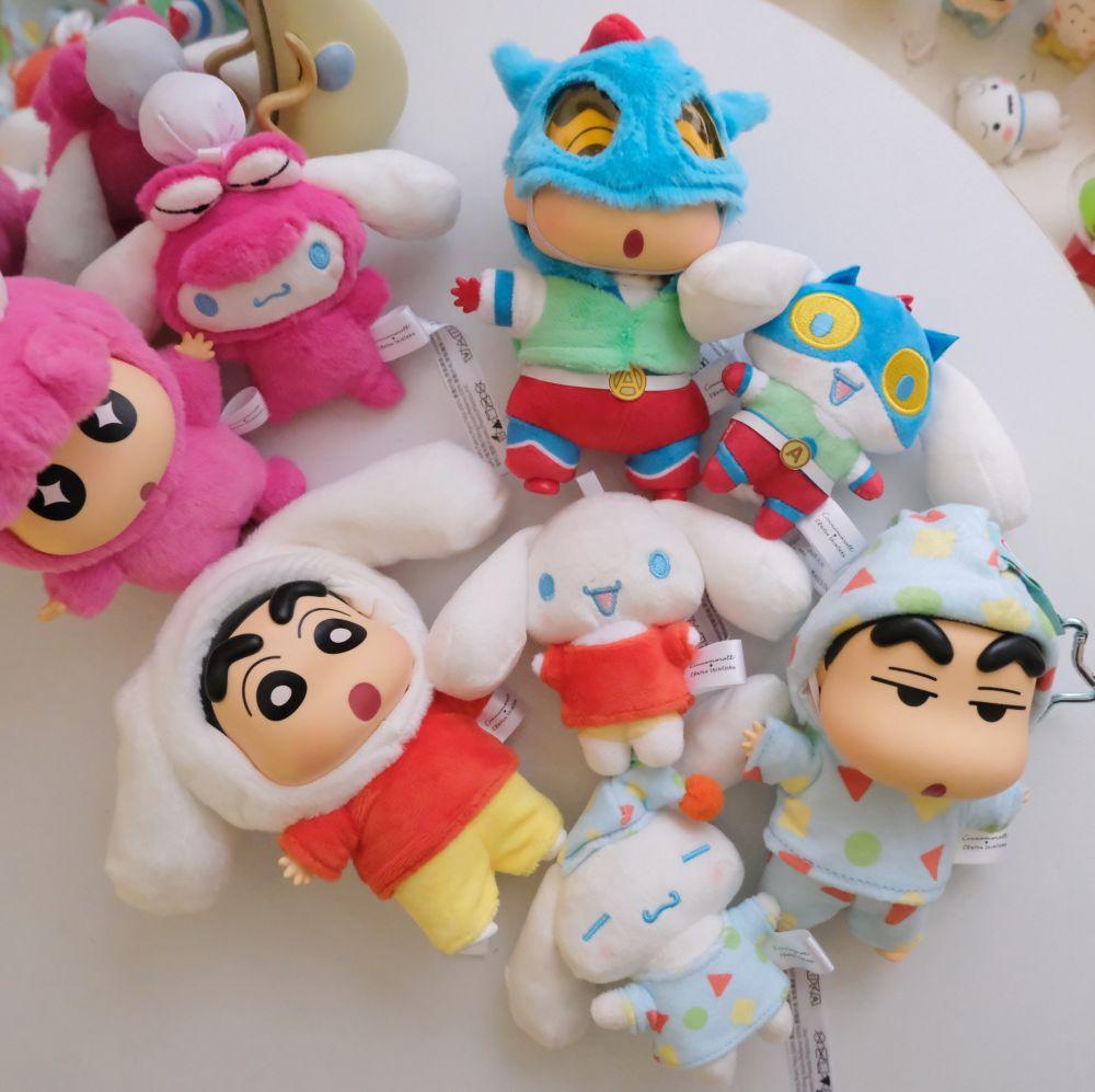 sunsetgoods 日落小物｜正版授權專賣店 《蠟筆小新》夢幻聯名♥︎｜大耳狗Ｘ蠟筆小新 遊樂夢境系列盲盒 NT$550