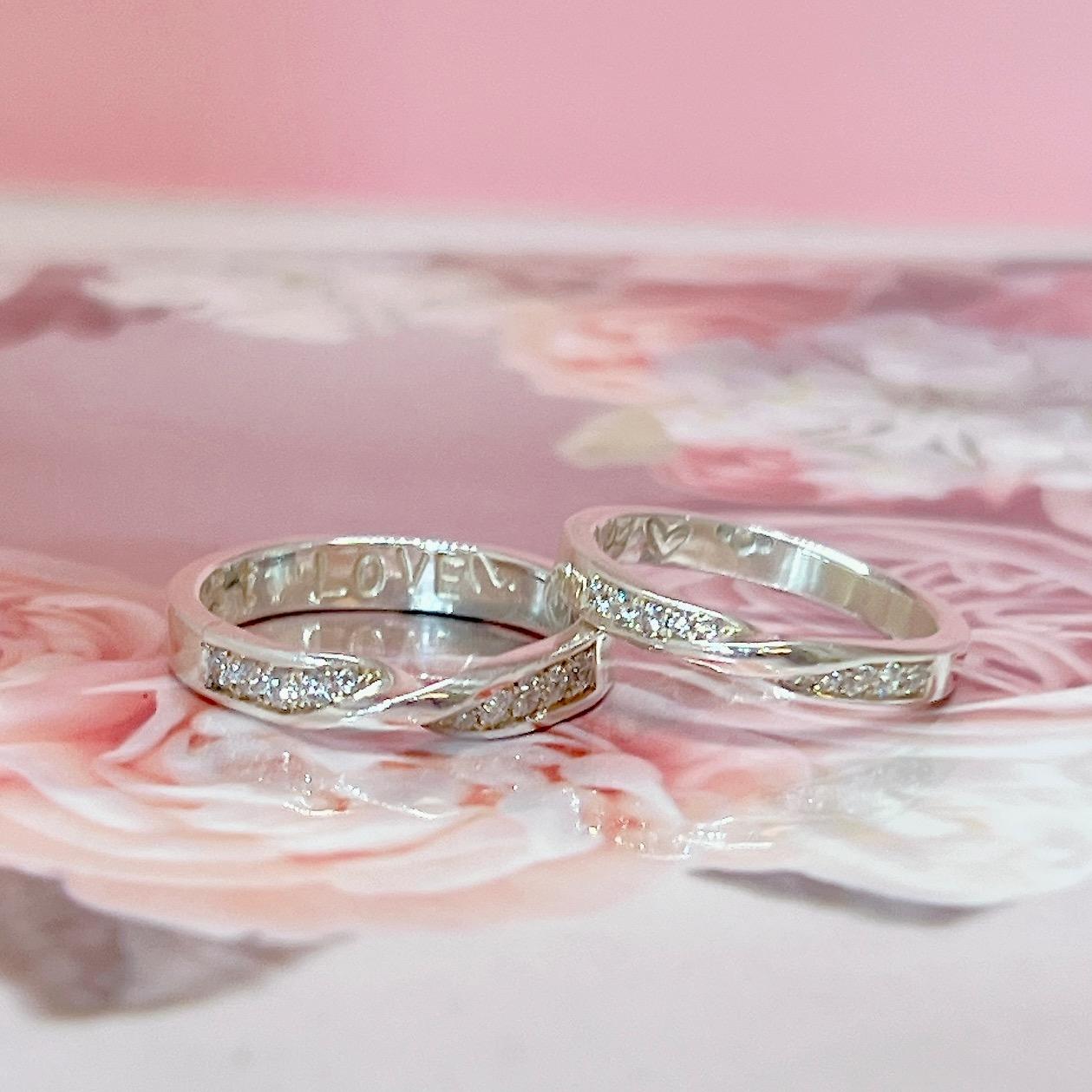 雪莉金工 莫比烏斯鑽-水鑽鑲嵌