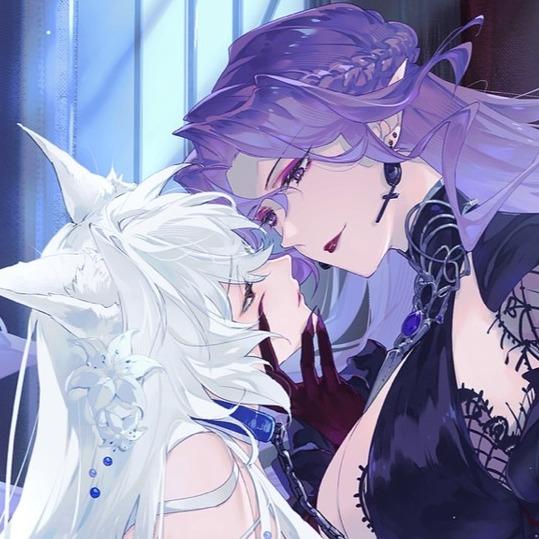 艾沐 《王座之上，女王輕吻狐狸母親的項圈》強勢冷血吸血鬼女王x溫柔母性妖狐