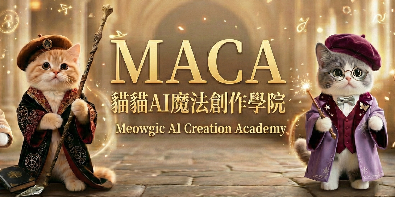 MACA貓貓AI魔法創作學院