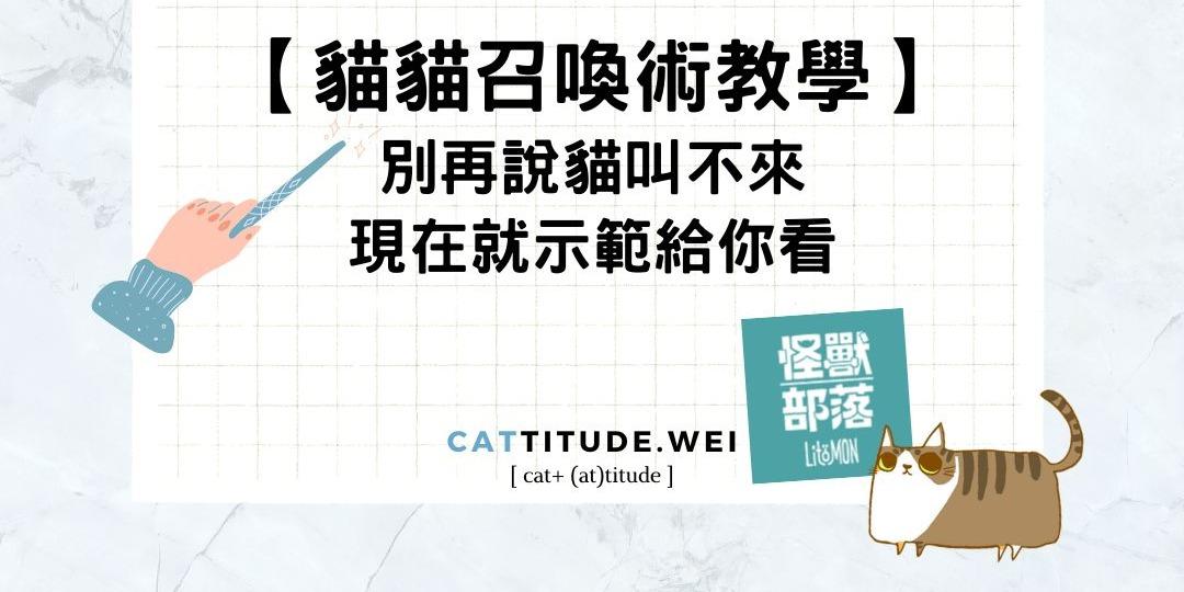 貓態度 Cattitude 貓叫得來 貓行為 訓練 貓行為問題 訓練教學