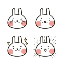 曾小咩（zmei） 哈囉兔兔！表情貼#02
