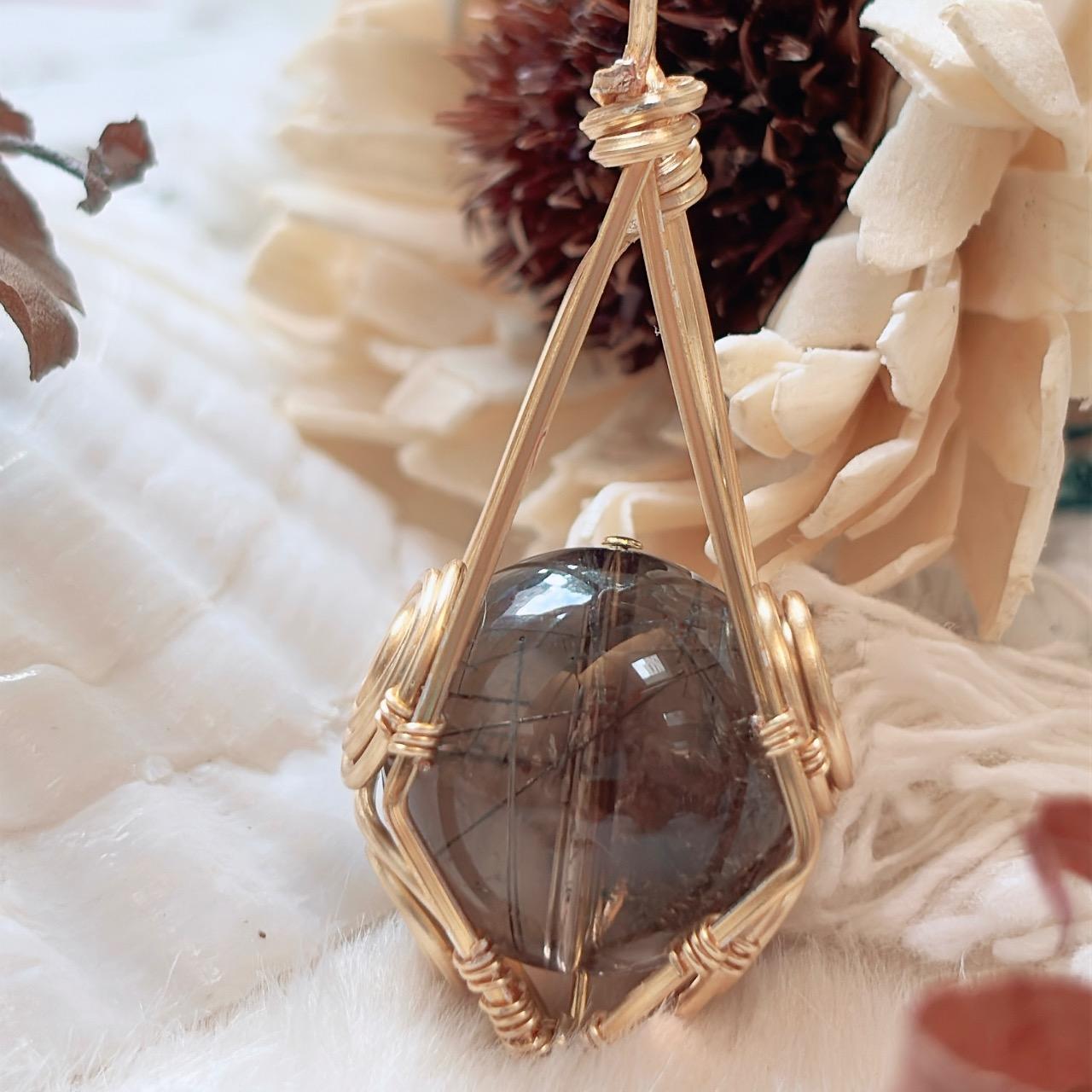 BOBORO波波若 藝術銅線。項鍊