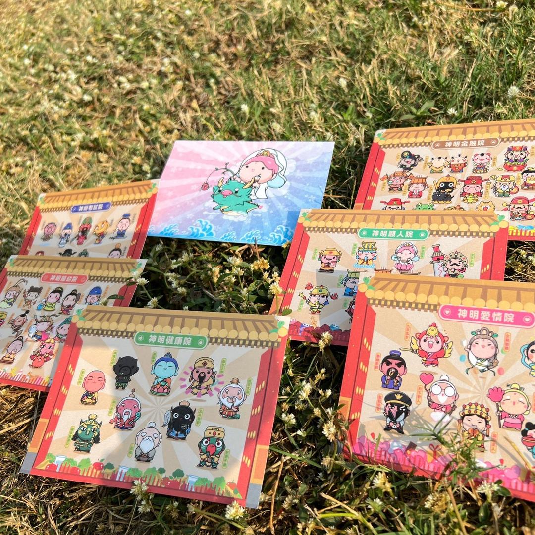 雞童可愛宮 《好神卡‧明信片》