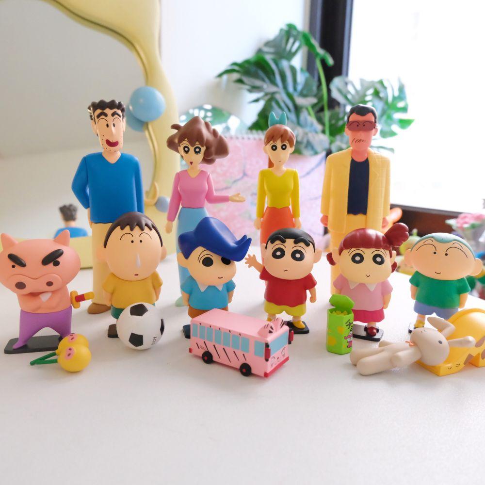 sunsetgoods 日落小物｜正版授權專賣店 《蠟筆小新》春日部集合!!!｜全員集合Part1！角色公仔盲盒 NT$199