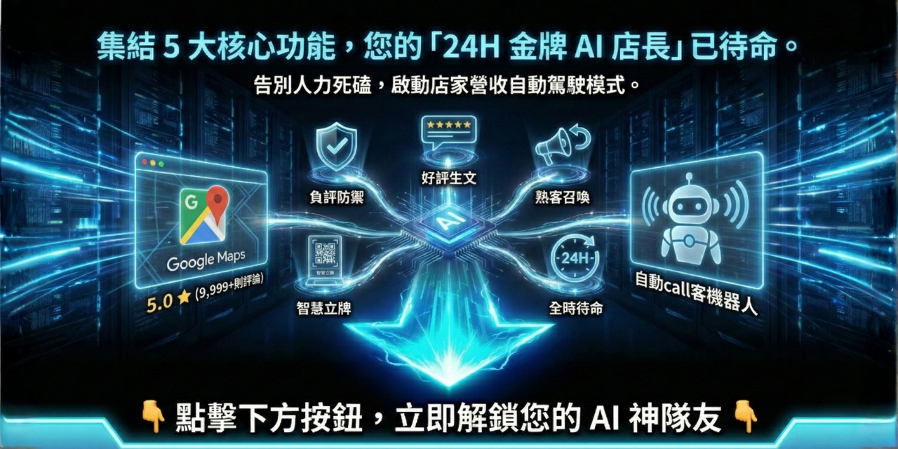 班叔叔AI科學創願研究所 AI店家神隊友