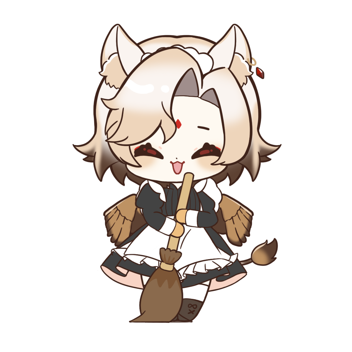 逆逆醬 女僕 打掃 倒茶 掃地