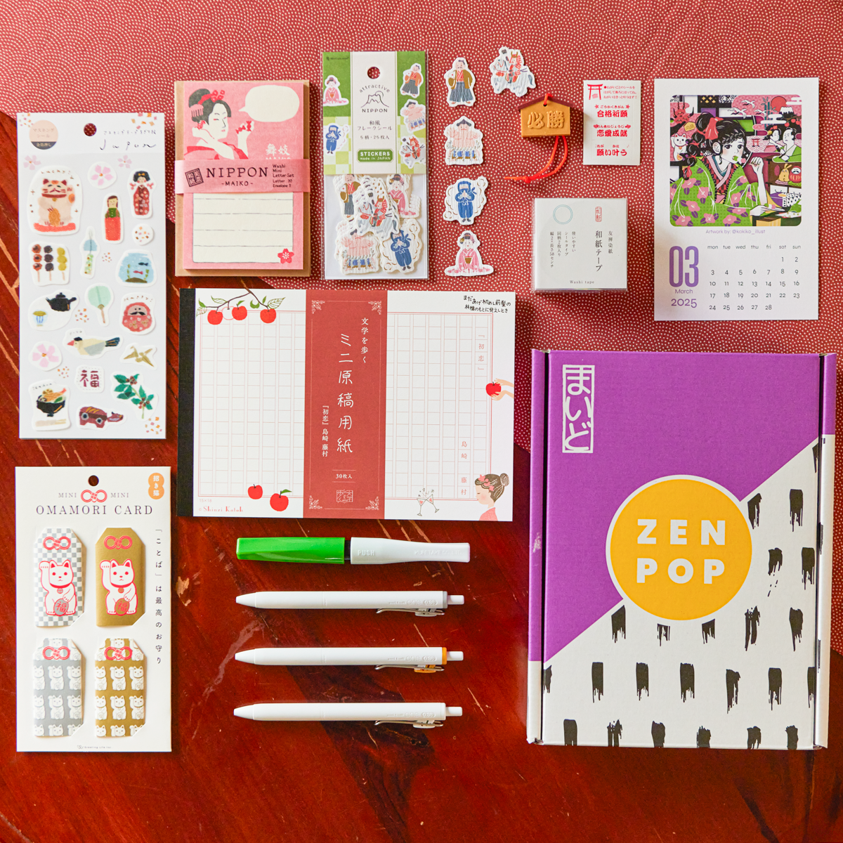 ZenPop Japan The current box is inspired by the Taisho era in Japan