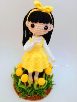 150-1 鉤織繪畫工房 毛線娃娃 還願 美心