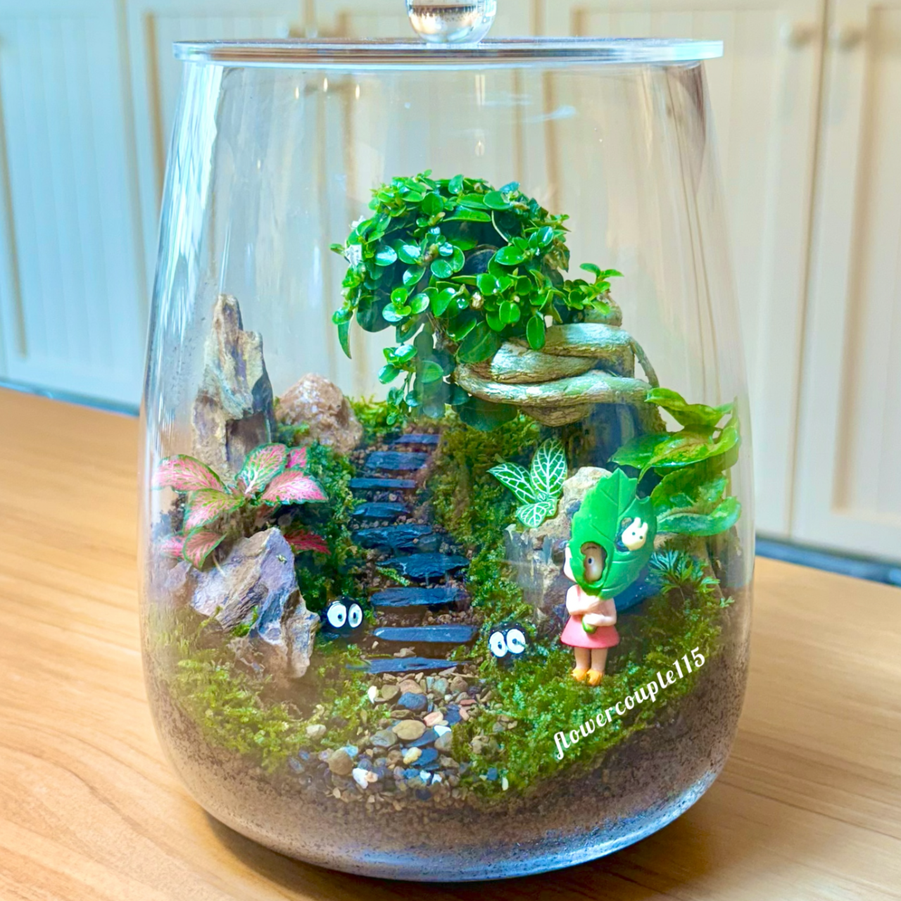 花波兒‧心園藝 花波兒心園藝,台南,送禮,升遷,新居落成,開幕,升遷,調任,生日,財位,交換禮物,玻璃花園,瓶中花園,生態瓶,園藝,手作,Terrarium,Tainan