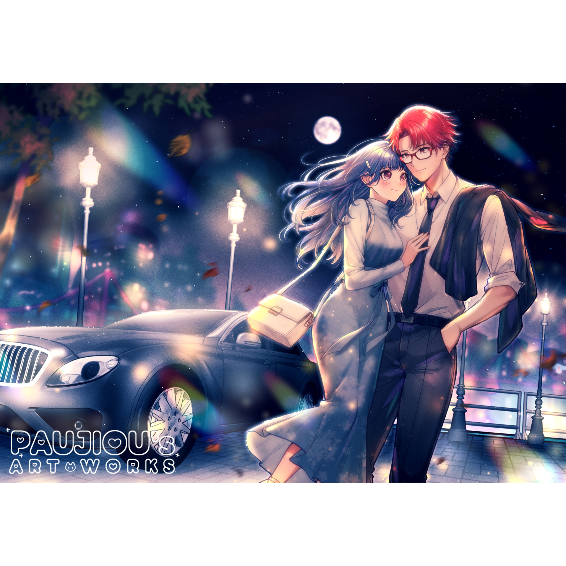 日系插畫、插畫委託、私人委託、夢圖委託、泡啾PauJiou